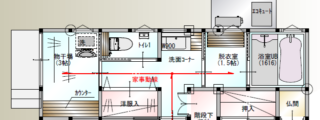 自宅の間取り公開 ～水回り編～』 : クリ英ター永和(株) - HOPE CREATE